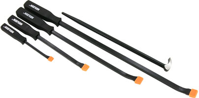 Pry Bar Set with Roll Head Bar