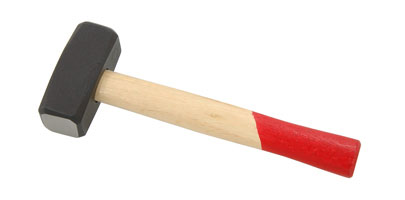 Club Hammer with Wood Handle