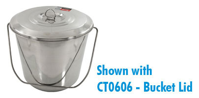 12 litre Stainless Steel Bucket