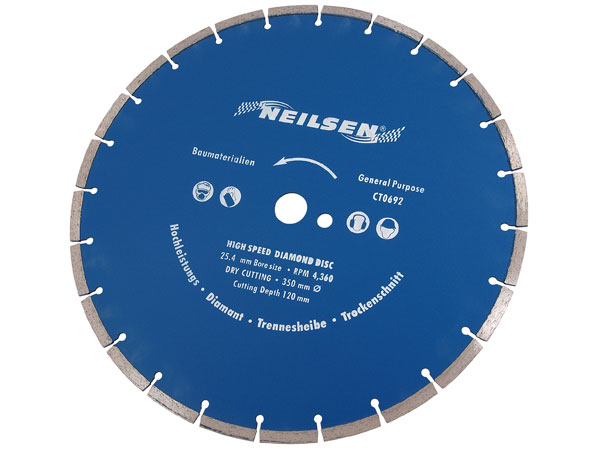 350mm Segmented Diamond Disc