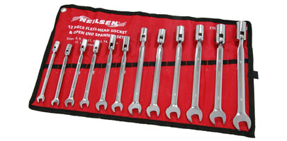 Swivel Head Socket Wrench Set