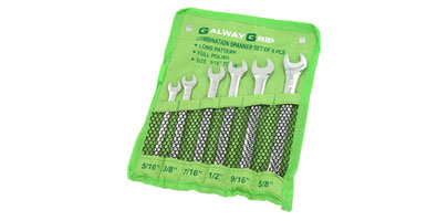 6 Piece Spanner Set SAE