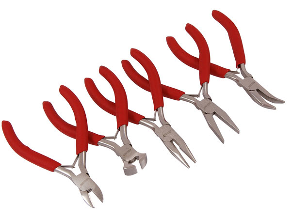 Set of  5 Mini Pliers