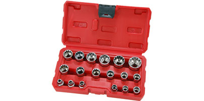 Multi-Fit Sockets in a plastic case