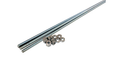 12mm Steel Threaded Bars