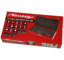 Security Bit Set - 75pc