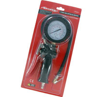 Tyre Inflator with Rotating Gauge