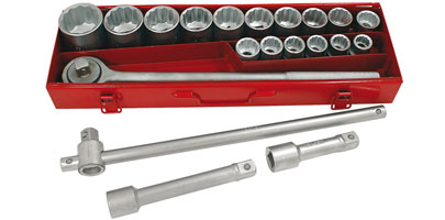 Large Socket and Tool Set