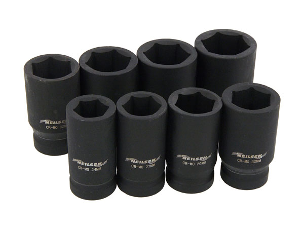 3/4in.Drive Deep Impact Socket Set