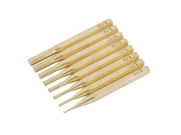 Brass Pin Punch Set 