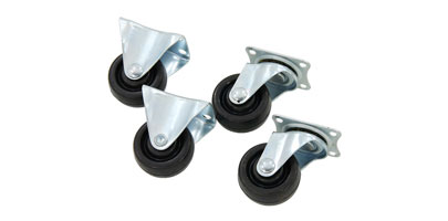 4 Castor Wheels - 40mm