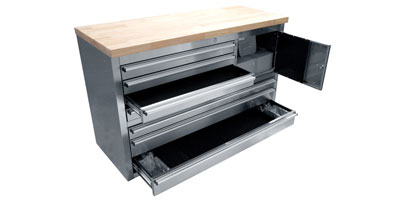 Stainless Steel Mobile Workbench