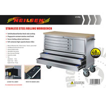 Stainless Steel Mobile Workbench