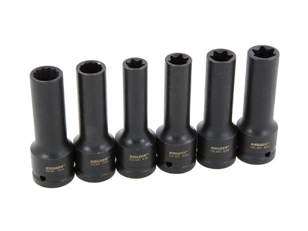 3/4in.Drive Impact Socket Set