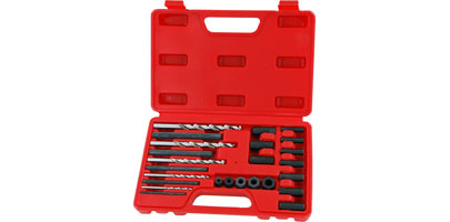 Screw Extractor and Drill Set