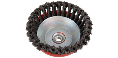 Rotary Twist Knot Wire Brush