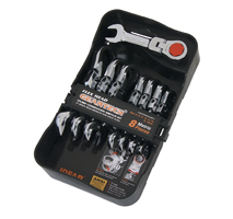 Stubby Ratchet Spanner Set