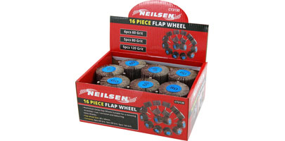 16 Flap Wheel in a Display Box