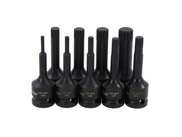 Spline Impact Bit Set