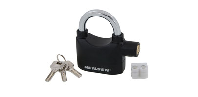 Heavy Duty Padlock with Alarm