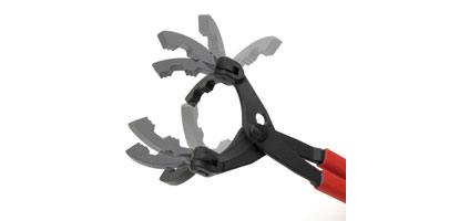 Oil Filter Pliers with Swivel Jaws