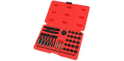 Glow Plug Thread Repair Kit - 33pc