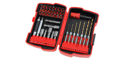 Titanium Drill and Bit Set