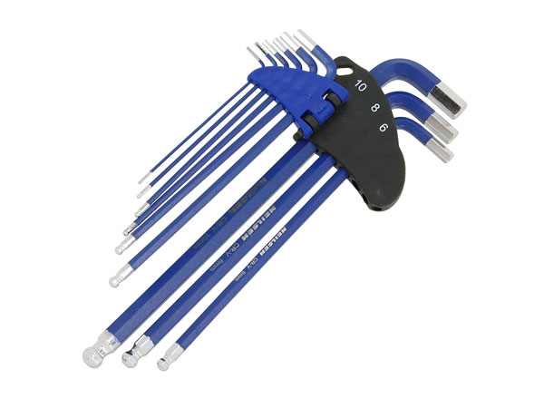 Ball End Extra Long Hex Key Set