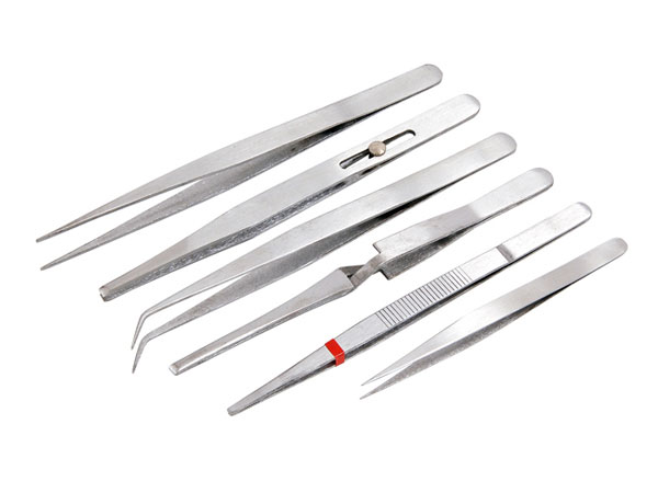 Set of 6 Tweezers