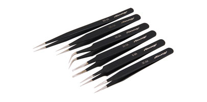 Set of 6 Tweezers