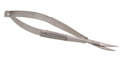 Curved Blade Micro Scissors