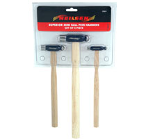 3 Mini Ball-pein Hammers