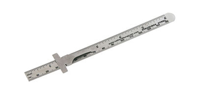 150mm Steel Pocket Rule