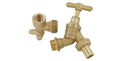 Brass Tap and Hose Adaptor