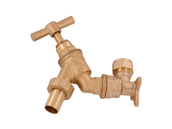 Brass Tap and Hose Adaptor