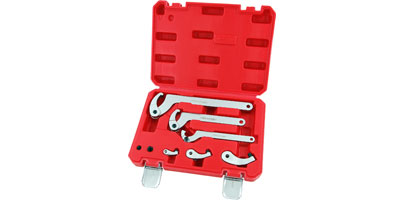 Adjustable Hook and Pin Wrench Set