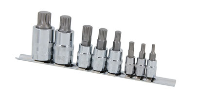 Spline Bit Set - M4 to M16