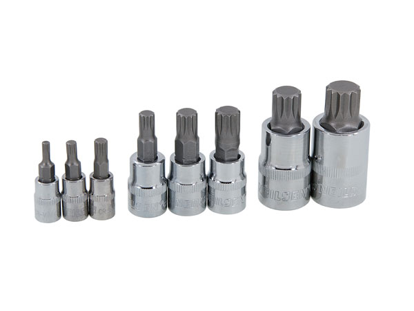 Spline Bit Set - M4 to M16