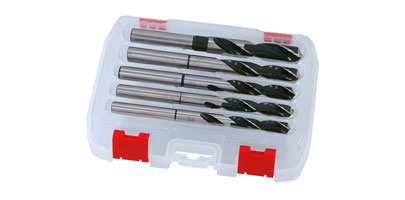 5pc HSS Reduced Shank Drill Set