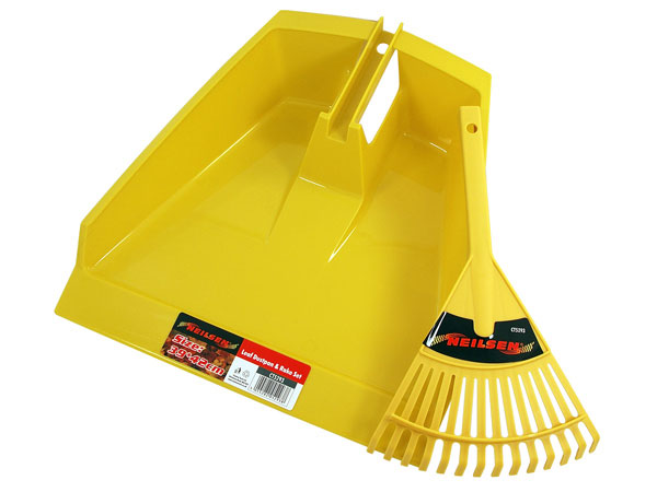 Hand Rake and Dustpan Set