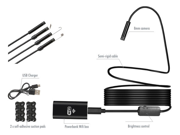 Borescope Wi-Fi Endoscope