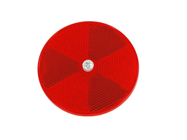 Reflector - Round / Red