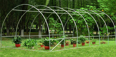 Garden Poly Tunnel - 6 x 3M 