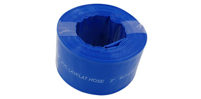 75mm x 10M Blue Lay Flat Hose