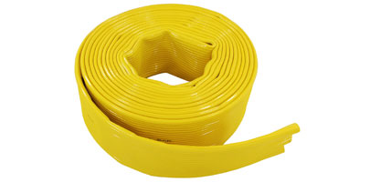 75mm x 10M Yellow Lay Flat Hose