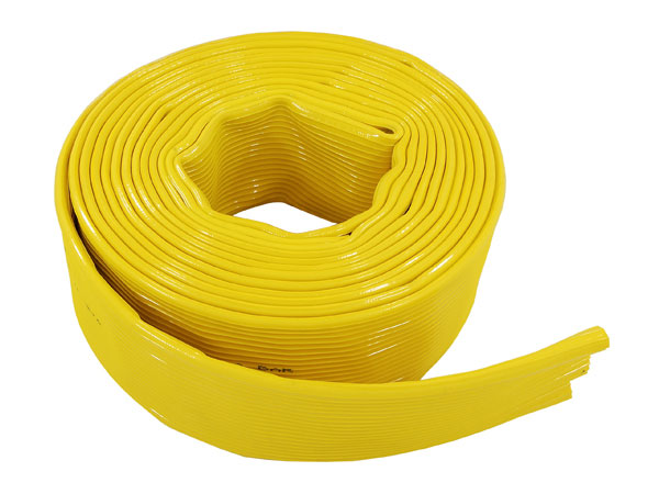 75mm x 10M Yellow Lay Flat Hose