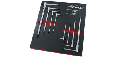 Sliding T-Handle Hex Key Set