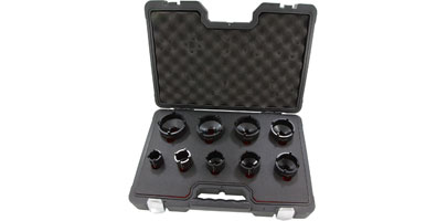 Grooved Locknut Socket Set