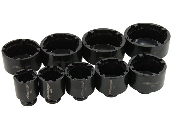 Grooved Locknut Socket Set