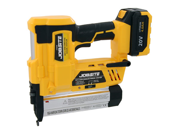 20 Volt Cordless Nailer / Staple Gun 